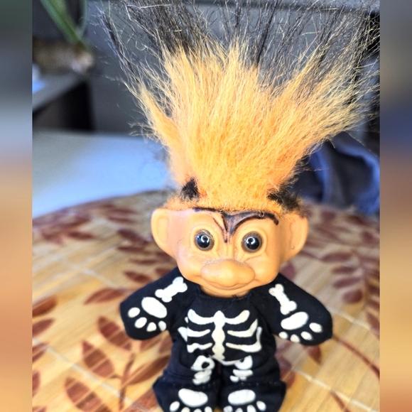 RUSS Halloween Skeleton Costume Troll Doll - Picture 7 of 7